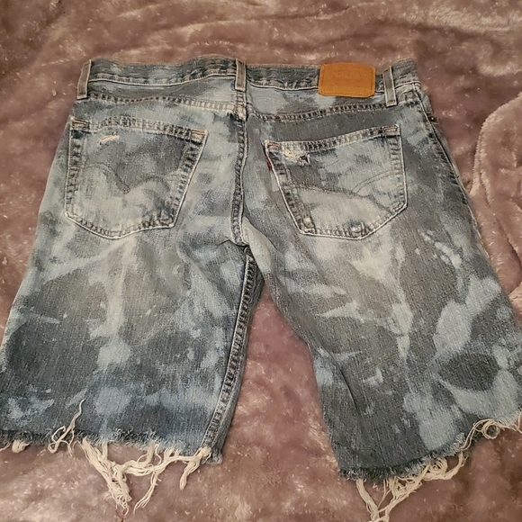 Hand bleached Levi's - Picture 2 of 2